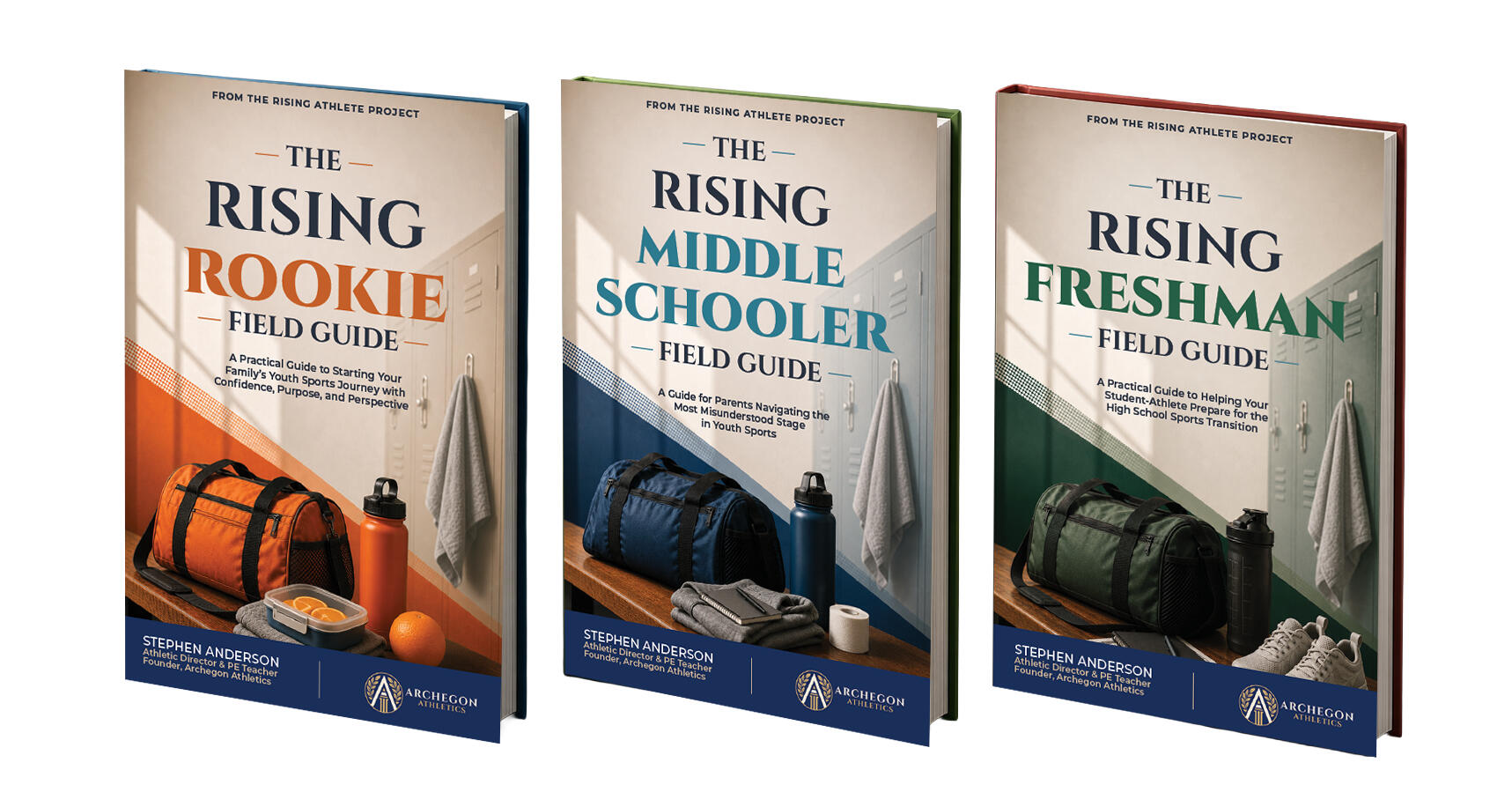 Rising Athlete Collection with Rising Rookie, Rising Middle Schooler, and Rising Freshman in one bundle deal